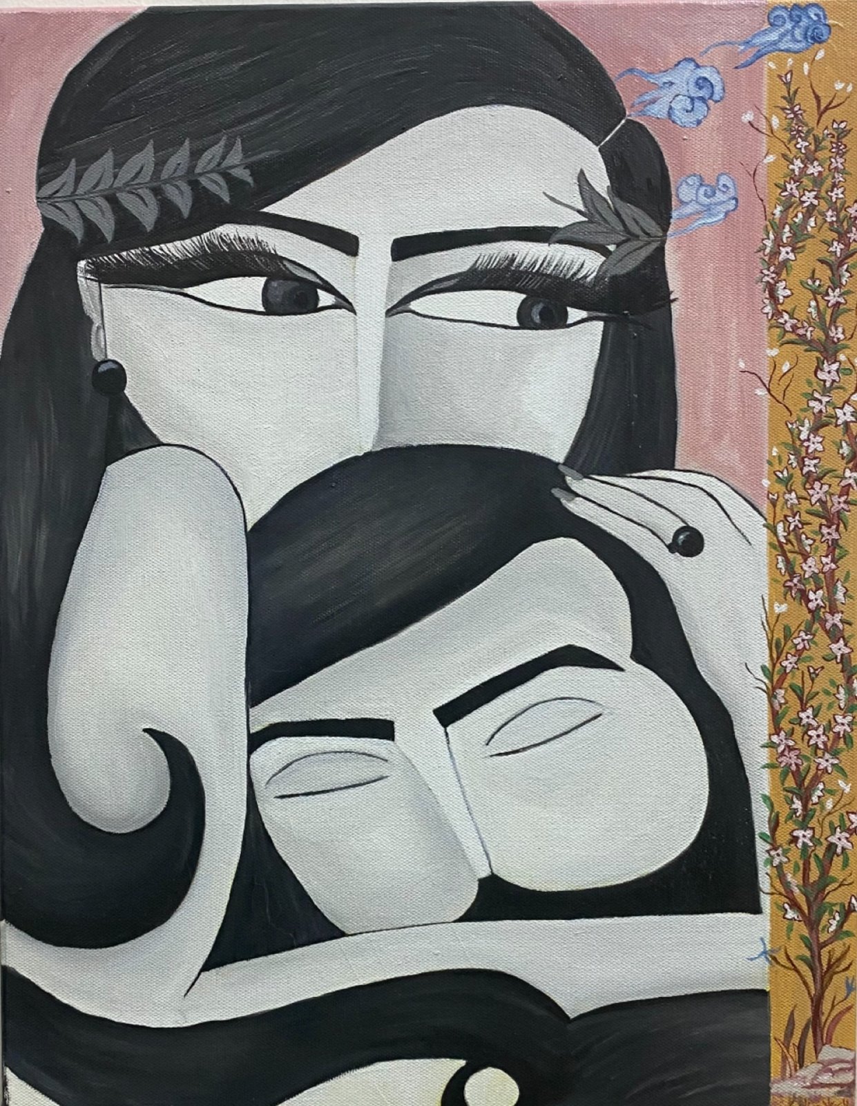 Under the Blossom Curtains